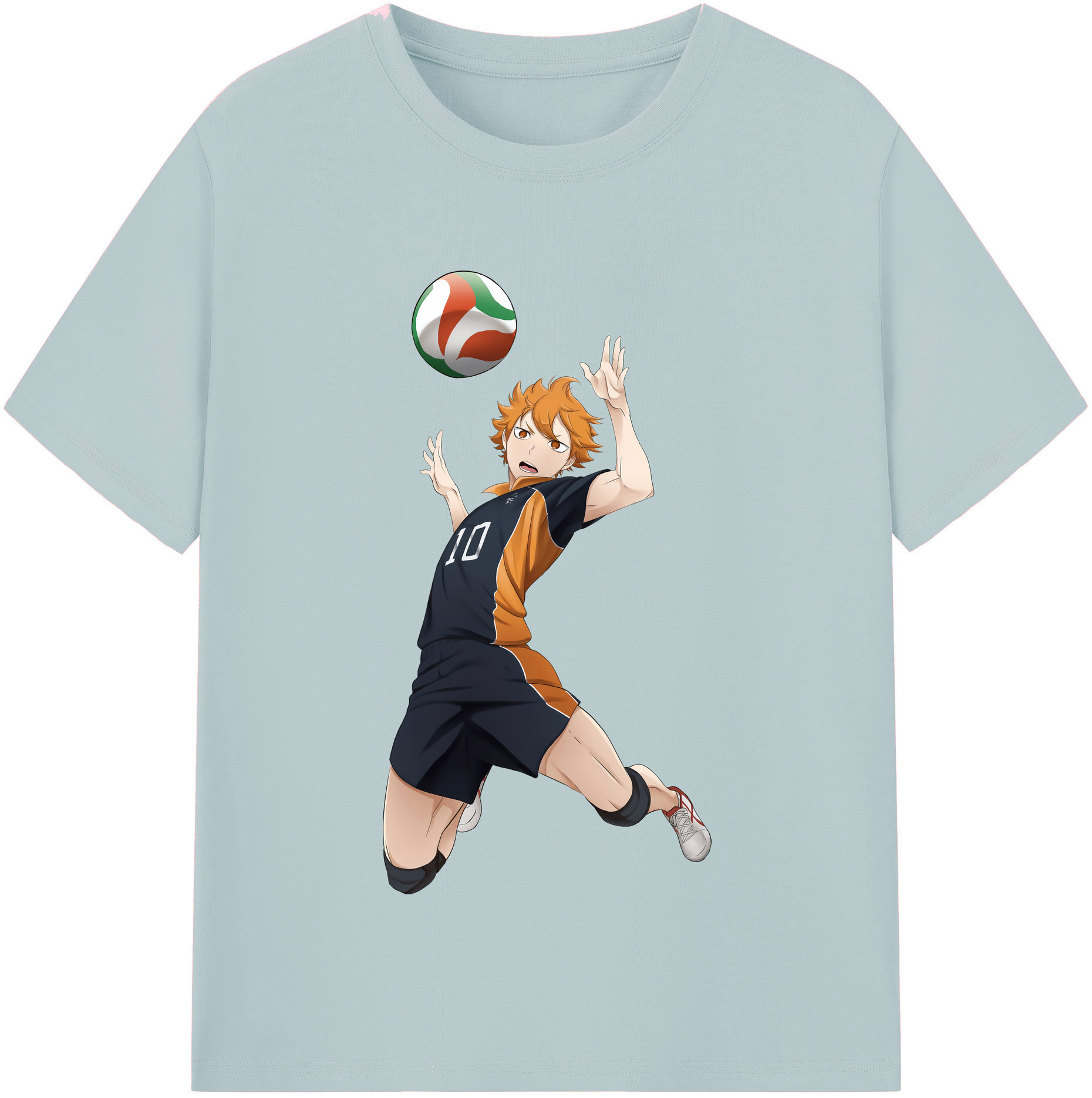 （画像用） ハイキュー!! Haikyu!! 綿100％半袖Tシャツ（フロントプリント）